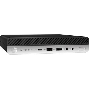 HP EliteDesk 800 G4 Desktop Mini - Intel Core i5-8500T - 8GB DDR4-256GB SSD - Intel UHD Graphics 630 - Windows 10 Pro 64-bit