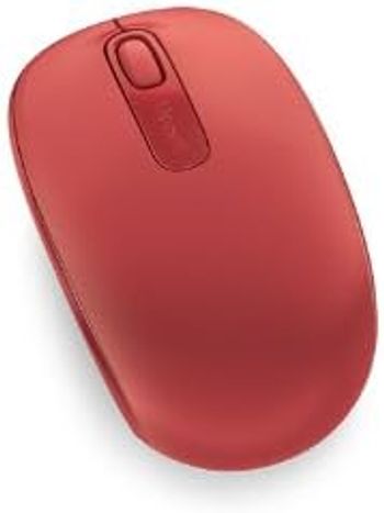 Microsoft Wireless Mobile Mouse 1850 - Flame Red