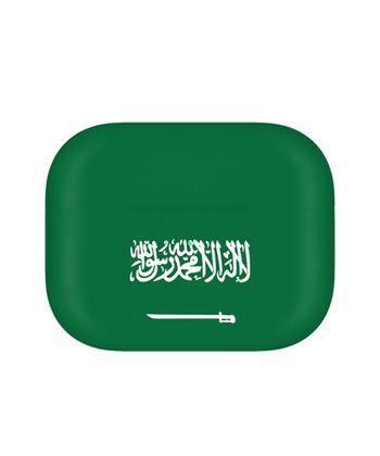 Apple Airpods Pro (2nd Generation) Customized By Caviar Matte Saudi Arabian Flag