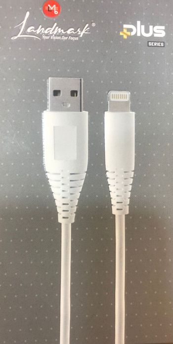 USB إلى كابل البرق LM-CDC90 لاندمارك (أسود)