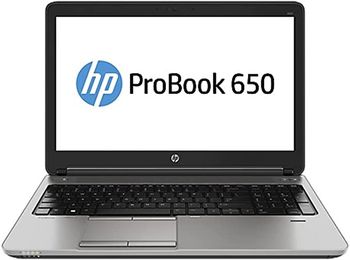 HP ProBook 650 G2 Renewed Business Laptop | Intel Core i5-6th Generation CPU | 8GB RAM | 256GB SSD | 15.6 inch Display | Windows 10 Pro | 15 Days of IT-Sizer Golden