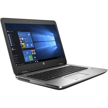 كمبيوتر محمول HP ProBook 650 معالج G3 Intel Core i7 / الجيل السابع / ذاكرة وصول عشوائي (RAM) سعة 16 جيجابايت / محرك أقراص صلبة SSD سعة 512 جيجابايت باللون الأسود الإنجليزي