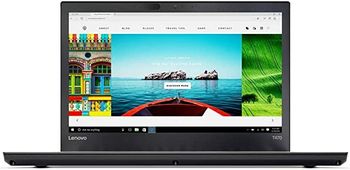 Lenovo ThinkPad T470 Laptop (20JM-S0Q000) Intel i5-6300U, 8GB RAM, 256GB SSD, 14-inch FHD 1920x1080, WIn10 Pro, 720p Webcam, 65W AC Adapter