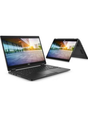 Dell Latitude 7390 2 in 1 13.3 FHD Touch Screen Laptop, Intel Core i5-8650U, 1.90GHz, 8GB Ram, 256GB SSD, Intel UHD Graphics 620, Windows 10 Pro - Black | LATITUDE 7390 2in1