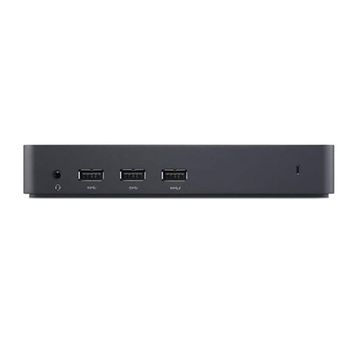 Dell D3100 Docking Station, USB 3.0 Ultra HD Triple Video (DisplayPort, 2x HDMI, 6x USB, RJ45) Black