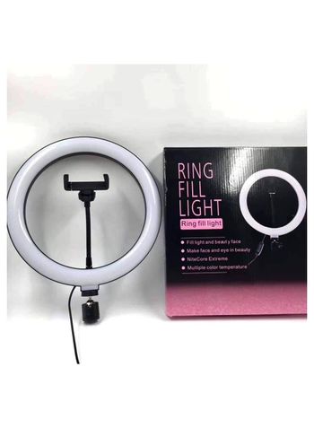 Ring Light 26cm 10 inch Ring Fill Light 3 Color Modes With Dimmable