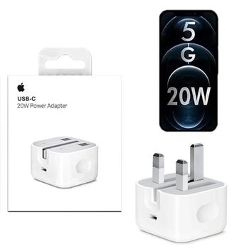 IPhone 20W Fast Charging USB-C Power Adapter