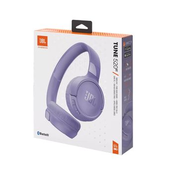 JBL Tune 520BT Wireless On-Ear Headphones - Purple