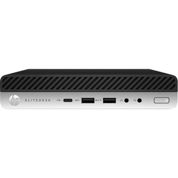 HP EliteDesk 800 G4 Desktop Mini - Intel Core i5-8500T - 8 جيجا بايت DDR4-256GB SSD - Intel UHD Graphics 630 - Windows 10 Pro 64 بت