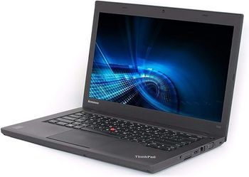 كمبيوتر لاب توب Lenovo T440 ThinkPad (Intel Core i5-4th Gen، ذاكرة وصول عشوائي DDR3L سعة 8 جيجابايت، محرك أقراص SSD سعة 256 جيجابايت، شاشة 14.1 بوصة، لوحة مفاتيح Win 10 احترافية باللغة الإنجليزية/العربية أو أي لوحة مفاتيح أخرى