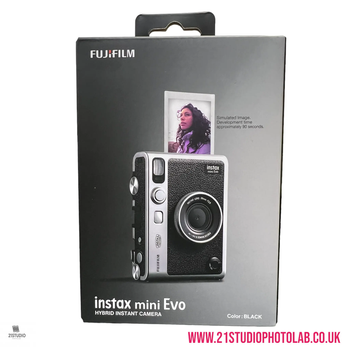 Fujifilm Instax Camera Mini Evo Type-c - Black