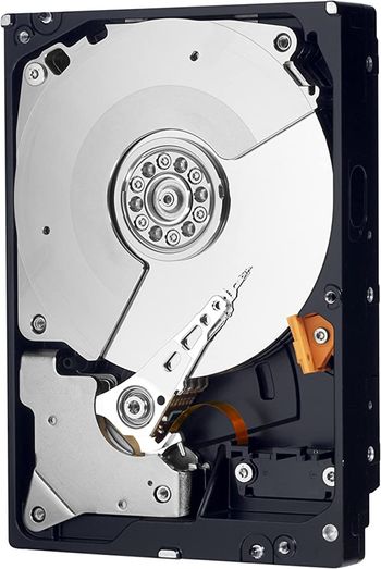 ويسترن ديجيتال هارد درايف 3.5 بوصة 7.2k Rpm SATA (WDBSLA0040HNC-NRSN) 4 تيرا بايت أسود