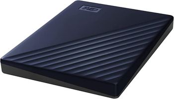 Western Digital Chromebook Hard Driver USB 3.0 Portable 2TB  (WDBB7B0020BBL-WEWM) Navy Blue