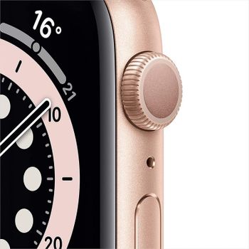 Apple Watch Series 6 (GPS, 44mm) - Gold Aluminium Case with Pink Sand Sport Band