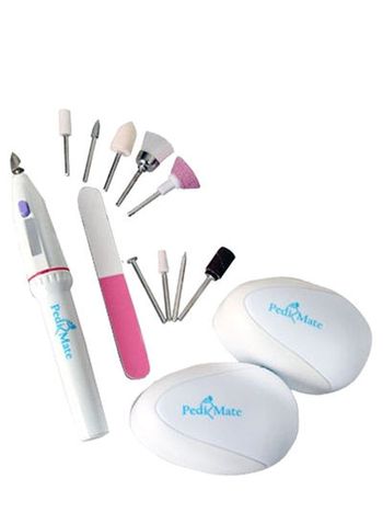 Pedi Mate 18-Piece Handheld Pedicure Kit