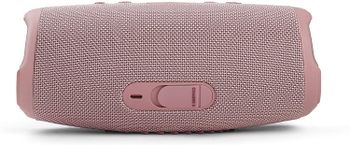 JBL Charge 5 Portable Waterproof Speaker with Powerbank Pink, JBLCHARGE5PINK