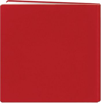 Pioneer DSL88-RD 8-Inch by 8-Inch Snapload Scrapbook Cloth with Ribbon, Red