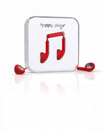 Happy Plugs Earbud - Red