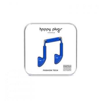 Happy Plugs Earbud - Cobalt