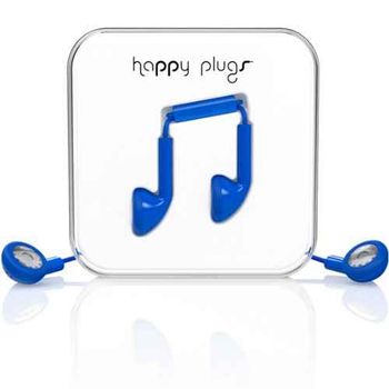 Happy Plugs Earbud - Cobalt