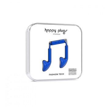 Happy Plugs Earbud - Cobalt