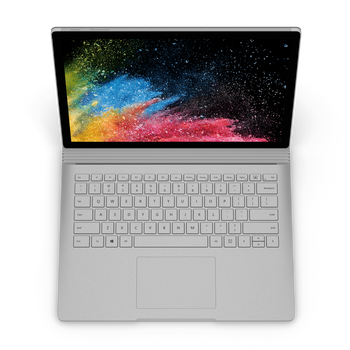 Microsoft Surface Book 2 - Intel Core i7-8650U - GTX 1050 2GB - 16GB RAM - 512GB SSD - Windows 10 - Silver