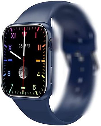 Smárt Watches - Original M26 Plus Smárt Watch 1.77inch Bluetooth Call Wireless Chárging Dial IP67 Waterproof Music Smártwatch Series 6 (BLUE)