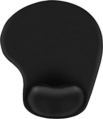 Ergonomic Mouse Pad with Gel Wrist Rest Support Comfortable Wrist Rest Mouse Pad with Non-Slip PU Base for Computer Laptop Home Office Travel