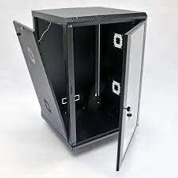 ZLINK Floor Stand Server Cabinet 600x1000x 22U 1 Shelf + 2 Fan Loading capacity: 1000KG