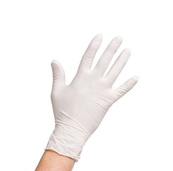 Powder Free Latex Disposable Gloves 100 Pcs