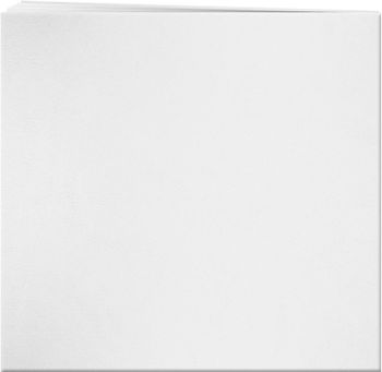 Pioneer Photo Albums MB-10 Post Bound Leatherette Cover Memory Book, 12 by 12-Inch, Bright White