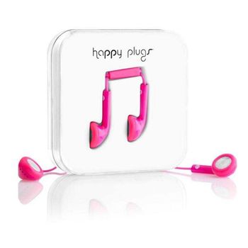 Happy Plugs Earbud - Cerise