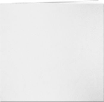 Pioneer Photo Albums MB-10 Post Bound Leatherette Cover Memory Book, 12 by 12-Inch, Bright White