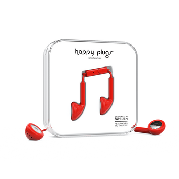 Happy Plugs Earbud - Red