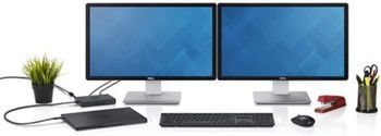 Geniune Dell WD15 Monitor Dock 4K with 240W Adapter, USB-C, (450-AEUO, 7FJ4J, 4W2HW)