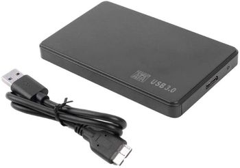 USB 3.0 2.5 Inch Sata Hard Disk Drive External Enclosure Box Support UP To 2/3TB