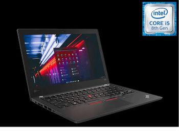 Lenovo Thinkpad X280 Thin- Backlit KB - 8th Gen Vpro Core i5-16GB Ram-256GB NVMeSSD-12.5''FHD ips Display-win10 pro