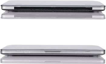 KM Hard Case for Macbook  Pro 15inch Models (A1398) (2013, 2014, 2015)  / Transparent