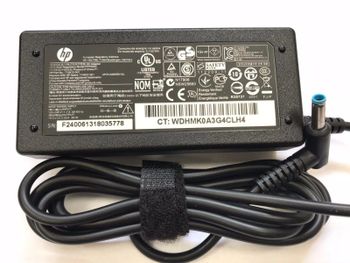 Hp 65 Watt Original Charger for Pavilion, Probook, Elitebook 19.5 Volt 3.33A, Supports Various Models ( with UAE plug power Cord )