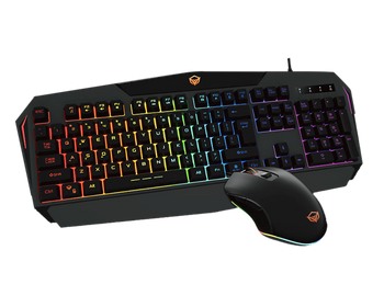 Meetion C510 Backlit Rainbow Gaming Keyboard and Mouse Combo