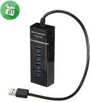 ZonixPlay ADAPTOR USB HUB 3.0 4 PORT