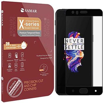 One Plus 5 Glass X series SLIM Tempered Glass Screen protector Samar