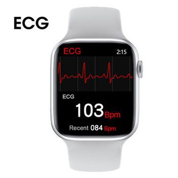 SmartWatch  2021 BP Series 7 W37 IP68 Waterproof Heart Rate Monitor ECG for Android / IOS