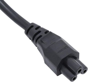 1.5m Laptop Power Cable 3 Pin to Flower with Fuse