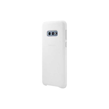 Samsung Case - S10E Leather - White