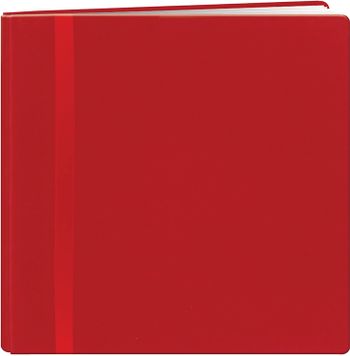 Pioneer DSL88-RD 8-Inch by 8-Inch Snapload Scrapbook Cloth with Ribbon, Red