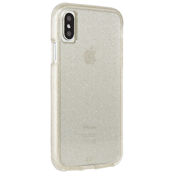 Case-Mate - iPhone XS/X Sheer Glam Case Champagne