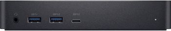 Geniune Dell Universal Dock - D6000S, Equipped with USB-C/USB-A PowerShare Options, Connect Upto Three 4K Displays, LED Indicator, 65W Adapter -Black