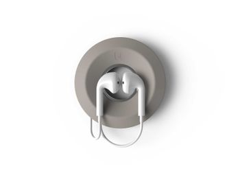 BLUELOUNGE Yoyo Earbuds Organizer Light Grey