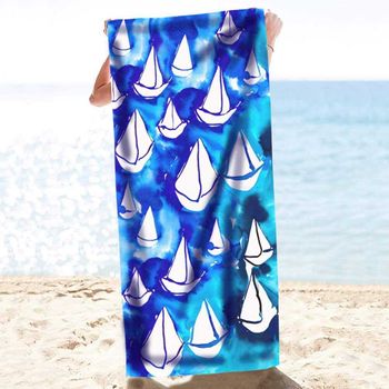 Biggdesign Cotton and Micro Fabric Anemoss Orsa Beach Towel - Multi Color